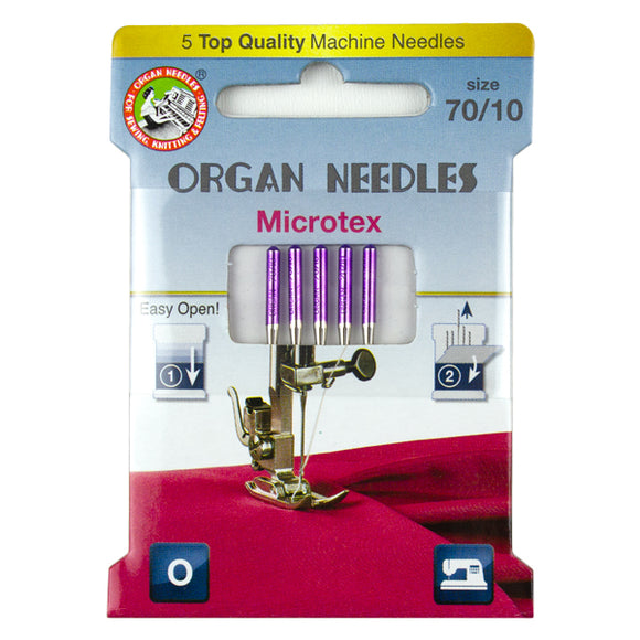 Microtex Size 70, 5 Needles per Eco pack