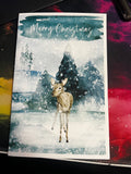 Merry Christmas Greeting Cards - Deer