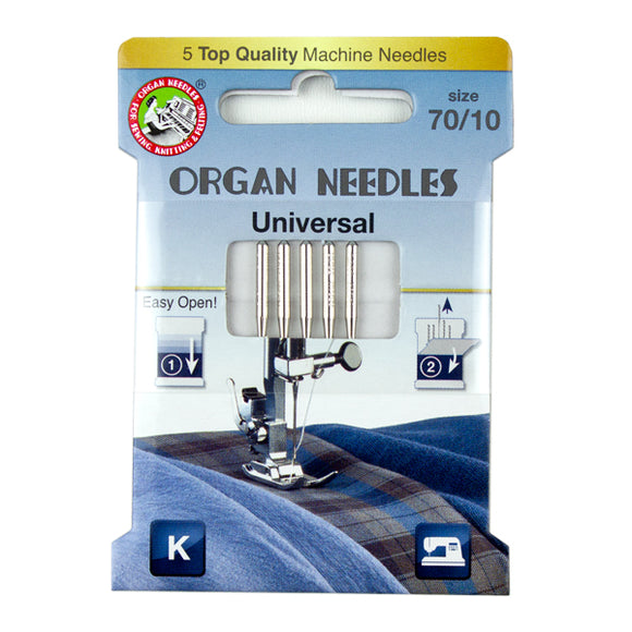 Universal Size 70, 5 Needles per Eco pack