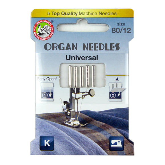 Universal Size 80, 5 Needles per Eco pack