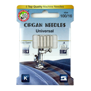 Universal Size 100, 5 Needles per Eco pack