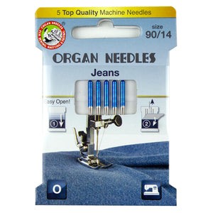 Jeans Size 90, 5 Needles per Eco pack