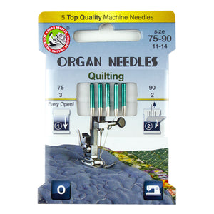 Quilting Assortment (3ea 75, 2ea 90), 5 Needles per Eco pack