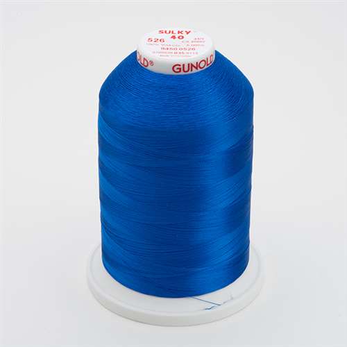 Sulky 40 wt 5500 Yard Rayon Thread - 940-0526 - Cobolt Blue