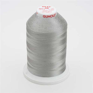 Sulky 40 wt 5500 Yard Rayon Thread - 940-1011 - Steel Grey