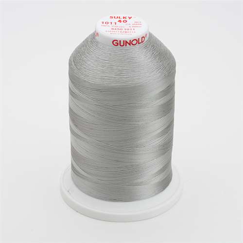 Sulky 40 wt 5500 Yard Rayon Thread - 940-1011 - Steel Grey