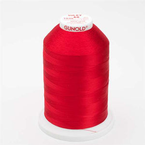 Sulky 40 wt 5500 Yard Rayon Thread - 940-1039 - True Red
