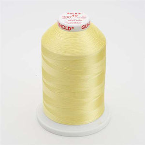Sulky 40 wt 5500 Yard Rayon Thread - 940-1067 - Lemon Yellow