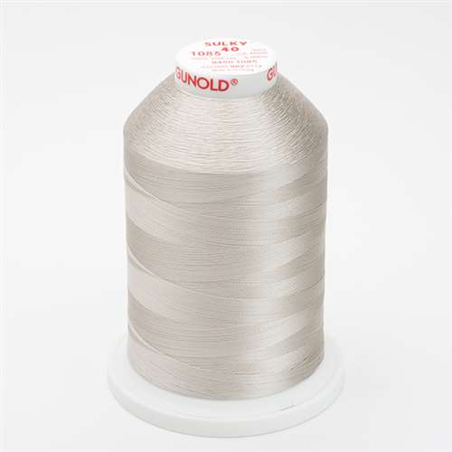 Sulky 40 wt 5500 Yard Rayon Thread - 940-1085 - Silver