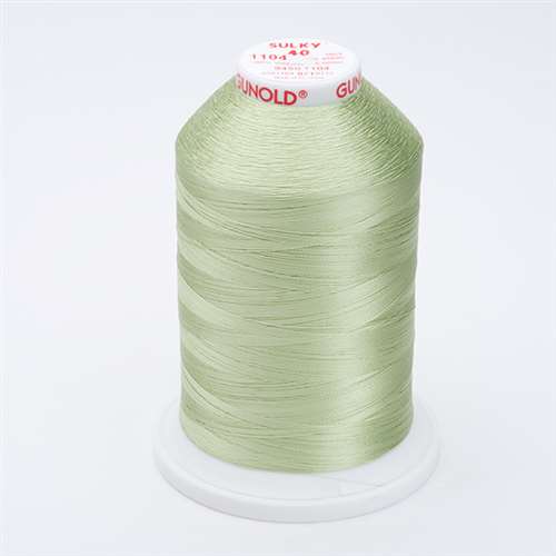 Sulky 40 wt 5500 Yard Rayon Thread - 940-1104 - Pastel Yellow/green