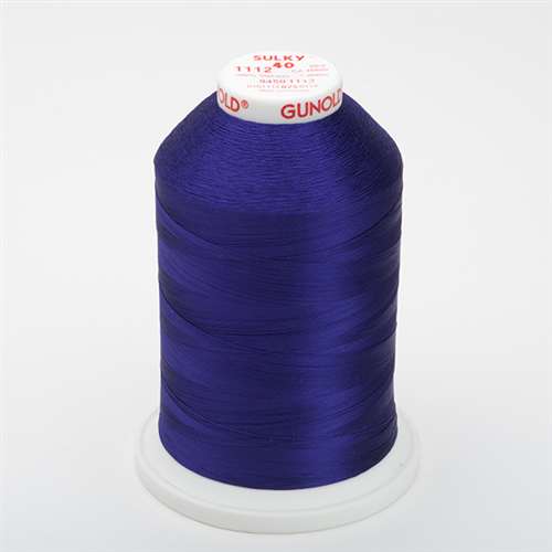 Sulky 40 wt 5500 Yard Rayon Thread - 940-1112 - Royal Purple