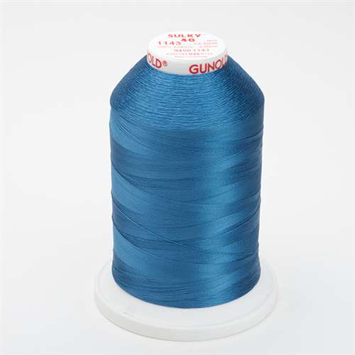 Sulky 40 wt 5500 Yard Rayon Thread - 940-1143 - True Blue
