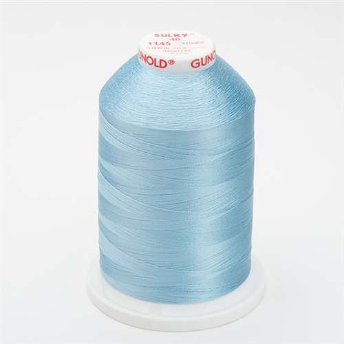Sulky 40 wt 5500 Yard Rayon Thread - 940-1145 - Powder Blue