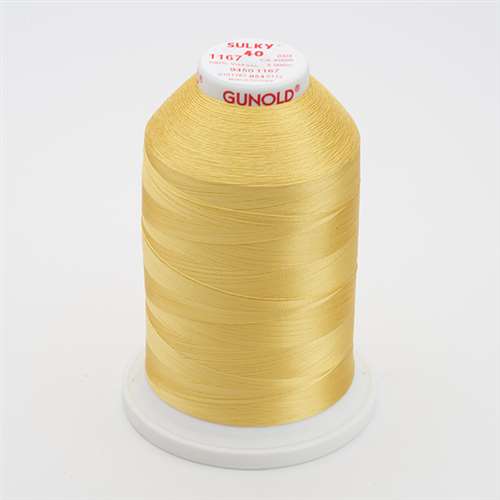 Sulky 40 wt 5500 Yard Rayon Thread - 940-1167 - Maize Yellow