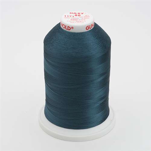 Sulky 40 wt 5500 Yard Rayon Thread - 940-1171 - Weathered Blue