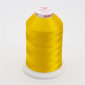 Sulky 40 wt 5500 Yard Rayon Thread - 940-1185 - Golden Yellow