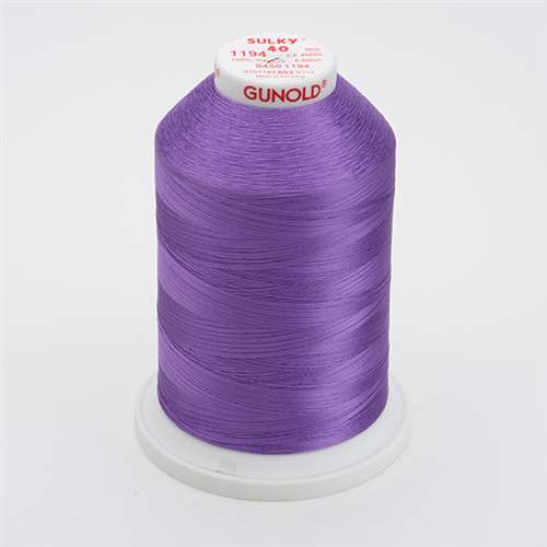 Sulky 40 wt 5500 Yard Rayon Thread - 940-1194 - Lt Purple