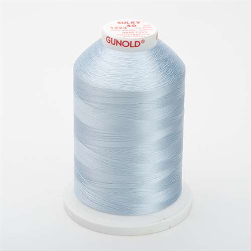 Sulky 40 wt 5500 Yard Rayon Thread - 940-1223 - Baby Blue Tint