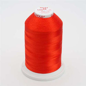 Sulky 40 wt 5500 Yard Rayon Thread - 940-1246 - Orange Flame