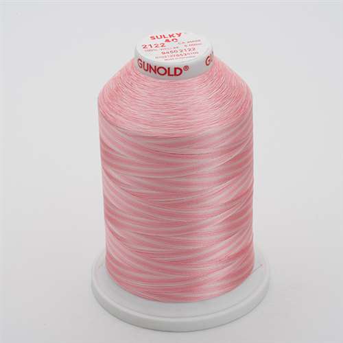 Sulky 40 wt 5500 Yard Rayon Thread - 940-2122 - Baby Pink Var – Carolina  Thread Place
