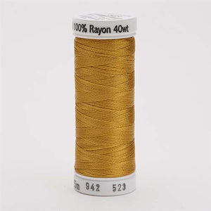 Sulky 40 wt 250 Yard Rayon Thread - 942-0523 - Autumn Gold