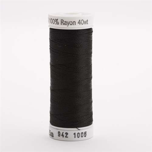 Sulky 40 wt 250 Yard Rayon Thread - 942-1005 - Black