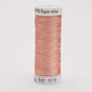 Sulky 40 wt 250 Yard Rayon Thread - 942-1019 - Peach
