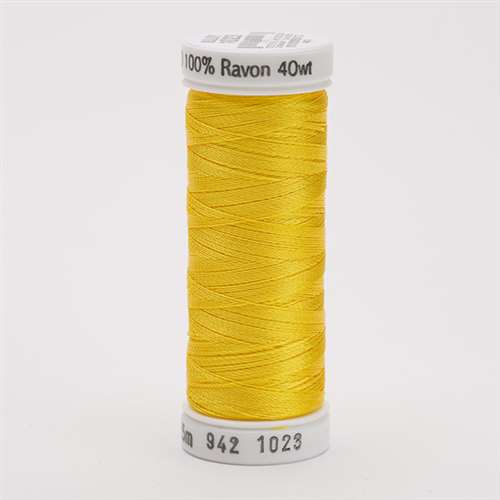 Sulky 40 wt 250 Yard Rayon Thread - 942-1023 - Yellow