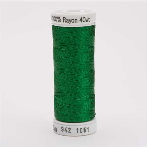 Sulky 40 wt 250 Yard Rayon Thread - 942-1051 - Xmas Green