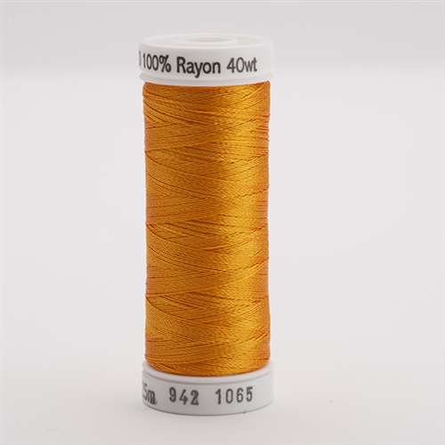 Sulky 40 wt 250 Yard Rayon Thread - 942-1065 - Orange Yellow