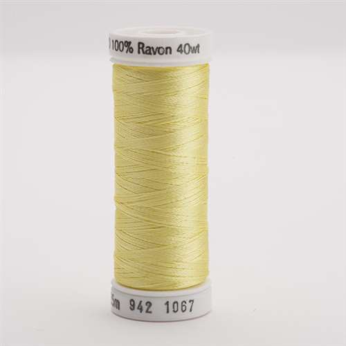 Sulky 40 wt 250 Yard Rayon Thread - 942-1067 - Lemon Yellow