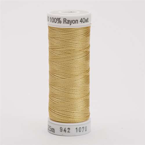 Sulky 40 wt 250 Yard Rayon Thread - 942-1070 - Gold