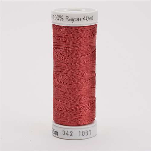 Sulky 40 wt 250 Yard Rayon Thread - 942-1081 - Brick
