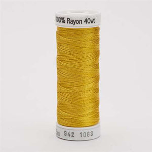 Sulky 40 wt 250 Yard Rayon Thread - 942-1083 - Spark Gold