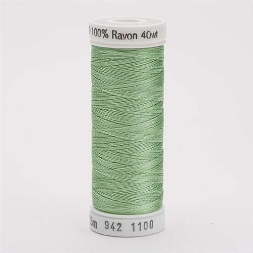 Sulky 40 wt 250 Yard Rayon Thread - 942-1100 - Light Grass Green