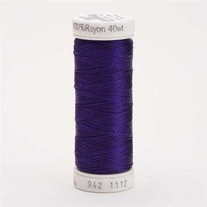 Sulky 40 wt 250 Yard Rayon Thread - 942-1112 - Royal Purple
