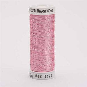 Sulky 40 wt 250 Yard Rayon Thread - 942-1121 - Pink