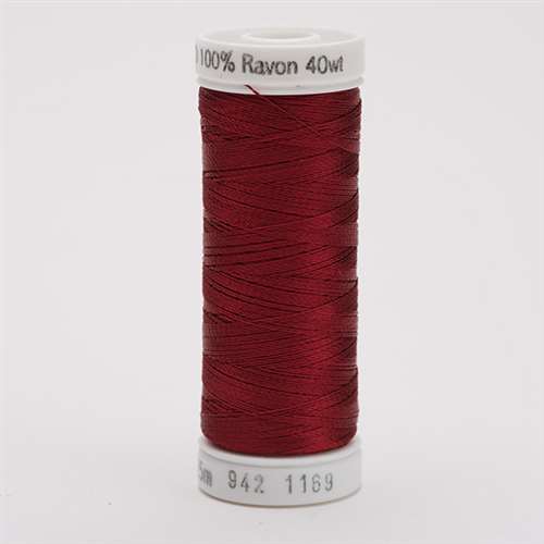 Sulky 40 wt 250 Yard Rayon Thread - 942-1169 - Bayberry Red