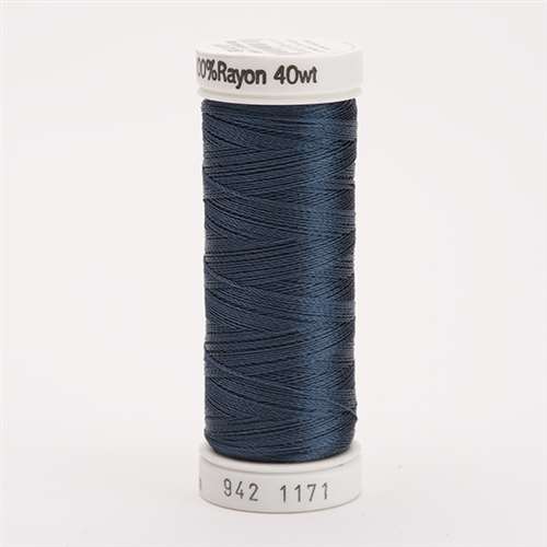Sulky 40 wt 250 Yard Rayon Thread - 942-1171 - Weathered Blue