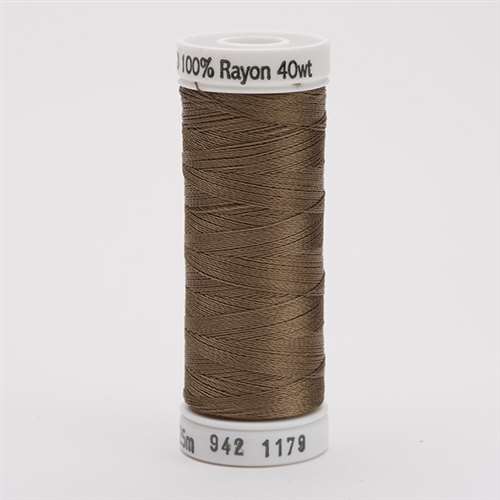 Sulky 40 wt 250 Yard Rayon Thread - 942-1179 - Dark Taupe