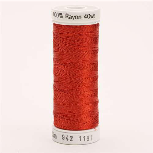 Sulky 40 wt 250 Yard Rayon Thread - 942-1181 - Rust