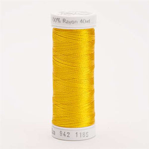 Sulky 40 wt 250 Yard Rayon Thread - 942-1185 - Golden Yellow
