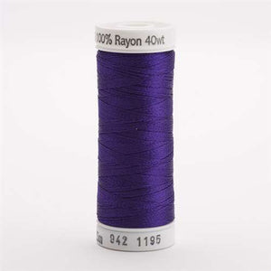 Sulky 40 wt 250 Yard Rayon Thread - 942-1195 - Dk Purple