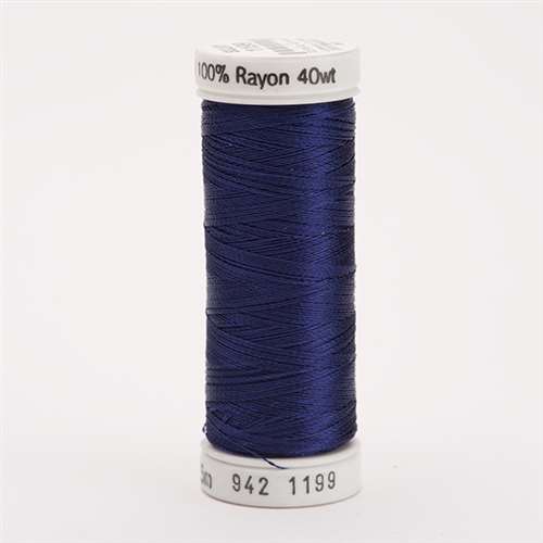 Sulky 40 wt 250 Yard Rayon Thread - 942-1199 - Admiral Navy Blue