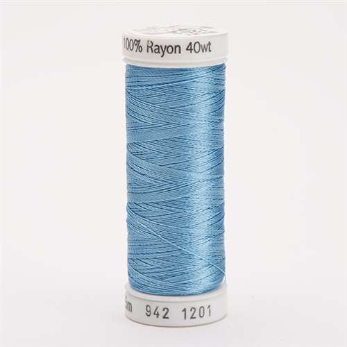 Sulky 40 wt 250 Yard Rayon Thread - 942-1201 - Med Powder Blue