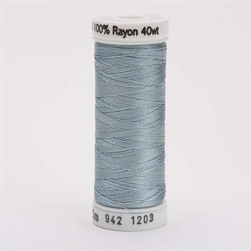 Sulky 40 wt 250 Yard Rayon Thread - 942-1203 - Lt Weathered Blue