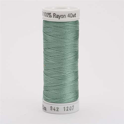 Sulky 40 wt 250 Yard Rayon Thread - 942-1207 - Sea Foam Green