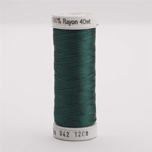 Sulky 40 wt 250 Yard Rayon Thread - 942-1208 - Mallard Green