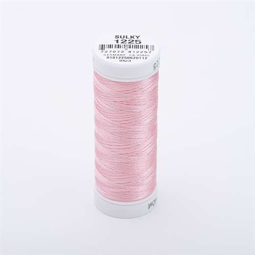Sulky 40 wt 250 Yard Rayon Thread - 942-1225 - Pastel Pink