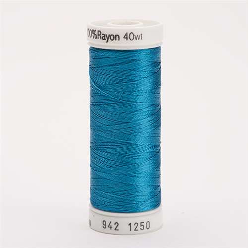 Sulky 40 wt 250 Yard Rayon Thread - 942-1250 - Duck Wing Blue